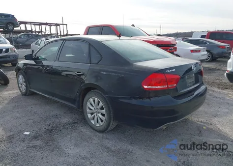 2013 Volkswagen Passat S from USA, damaged, VIN 1VWAH7A34DC094609